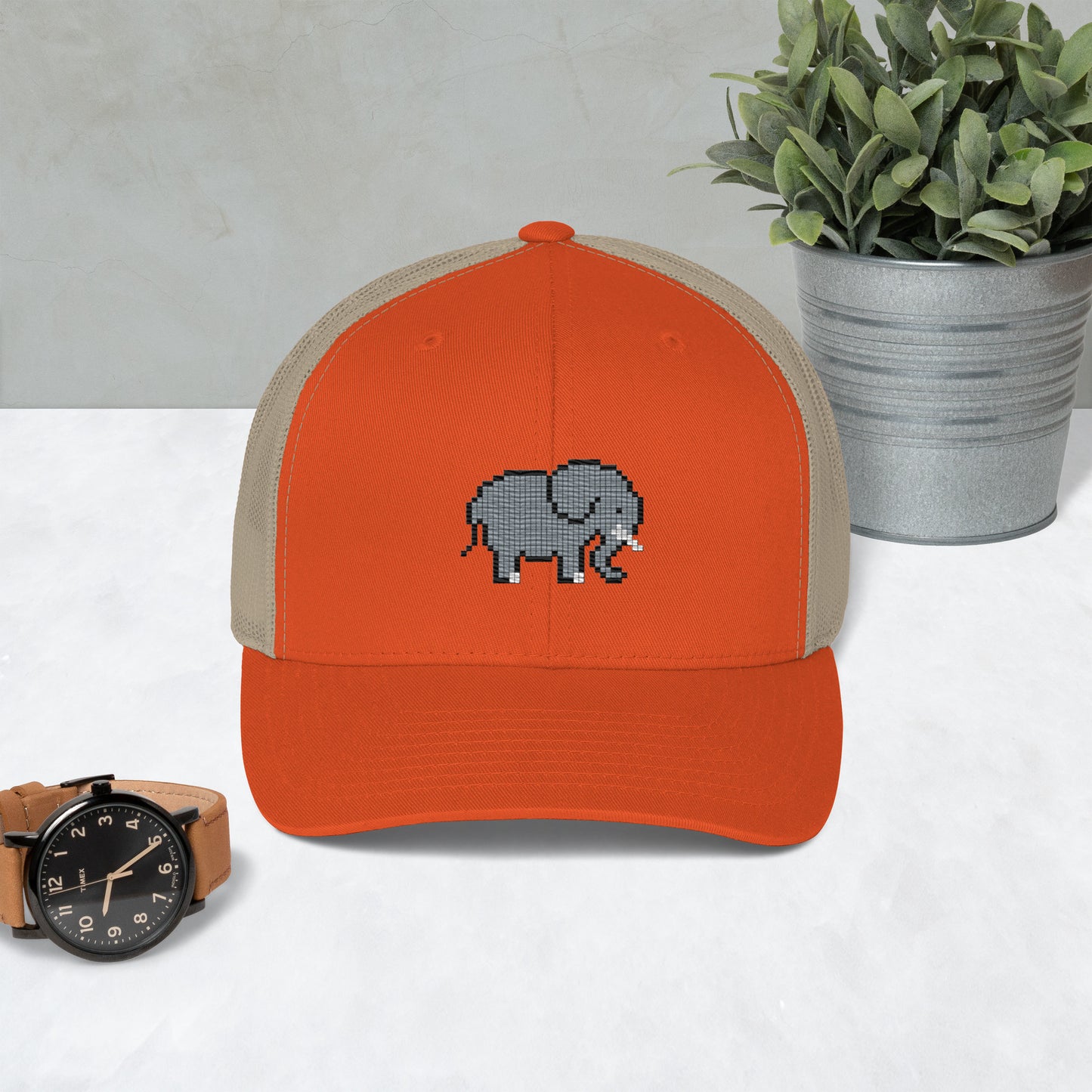 Elephant Trucker Cap