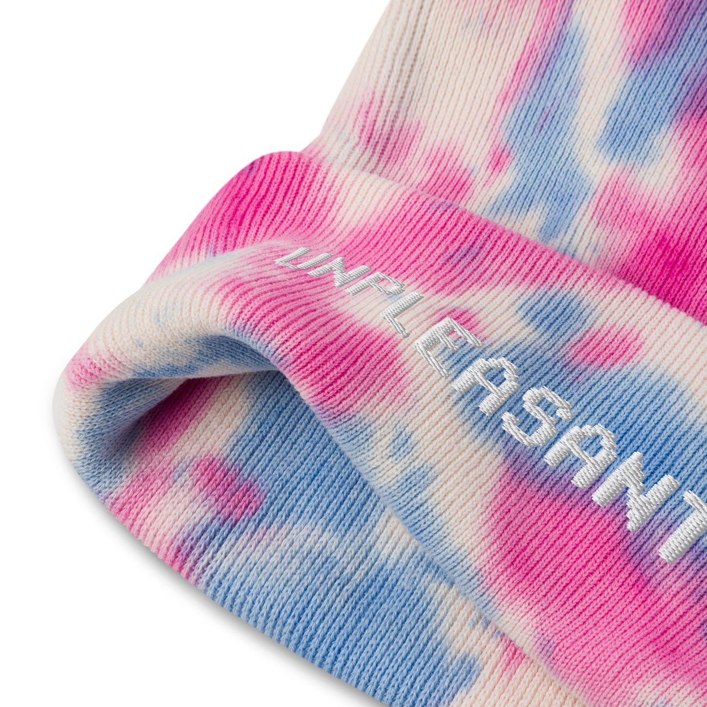 Unpleasant Tie-Dye Beanie