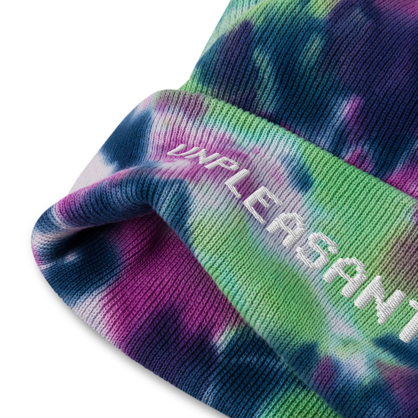 Unpleasant Tie-Dye Beanie